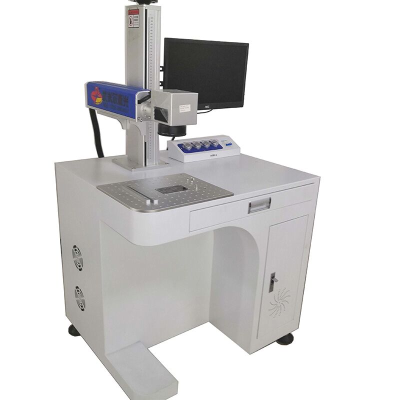 Alta qualidade 20 W \/ 30 W \/ 50 W branco IPG raycus fibra máquina de marcação a laser para jóias de metal gravador de equipamentos